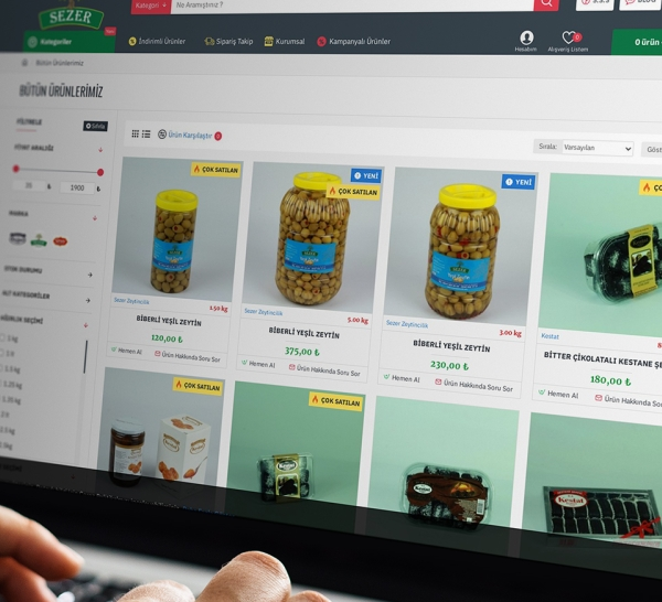 Sezer Zeytincilik Online Satış Mağazası