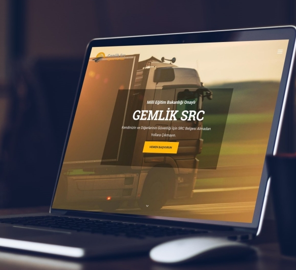 Gemlik SRC Kurumsal Web Sitesi