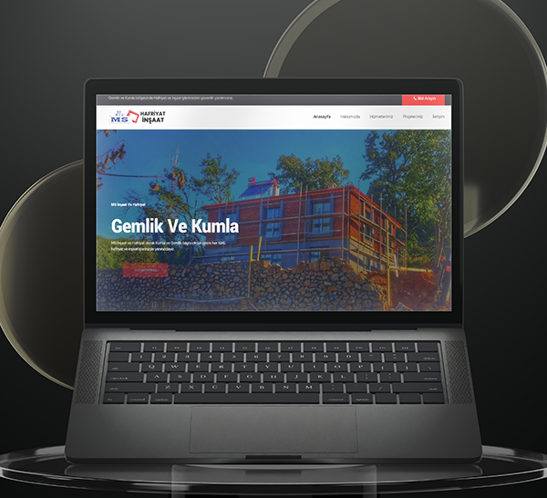 MS İnşaat Harfiyat Web Sitesi
